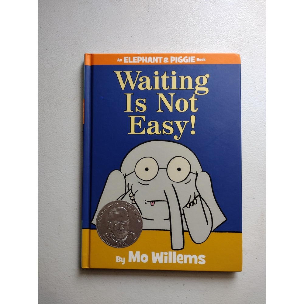 Waiting Is Not Easy! Mo Willems Elephant‎ & Piggie Hardcover Book 1st Ed 2014